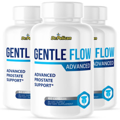 Gentle Flow Advanced – Prostate Support- 3 Bottles- 180 Capsules