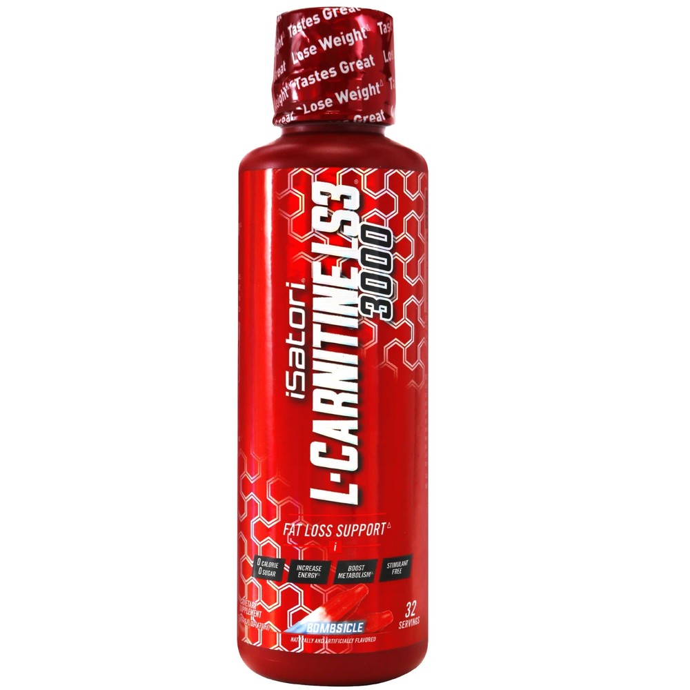 L-CARNITINE LS3 3000 Fat Loss-Metabolism Activator – Bombsicle (32 Servings)