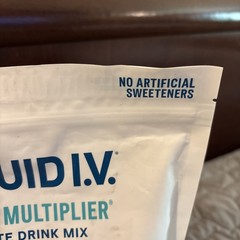 Liquid IV Hydration Multiplier Sugar-Free Lemon Lime White Peach 30 Sticks