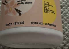Basd ~ Energizing Protein ~*Creamy Vanilla Shake*~ 20 Servs ~ Sealed ~ Exp.1/26
