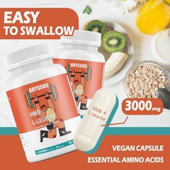 Leucine HMB Supplements 3000MG for Muscle Health & Recovery Support, Essentia…