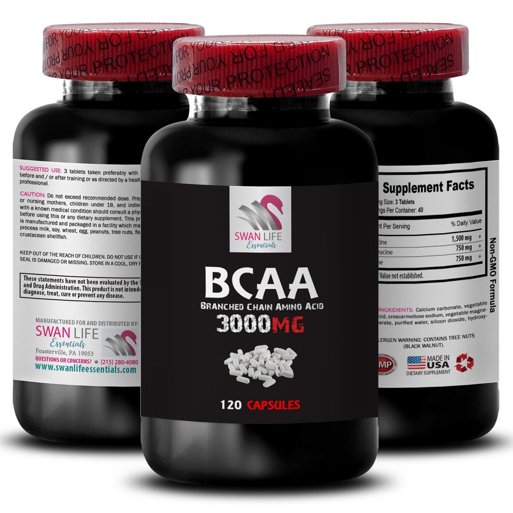 Active performance – BCAA 3000 – Recovery fuel 1 Bottle 120 Tablets