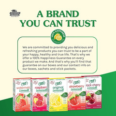 TRUE LEMON Original Lemonade Drink Mix Stevia 30 Count