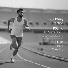 GNC Pro Performance Creatine Monohydrate – 3000mg Creatine Per Scoop (250gm)