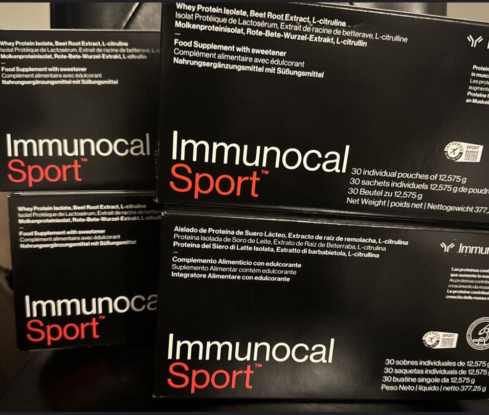Immunocal Sport Glutathione Precursor EXP:2026/2027 ‼️‼️4 Boxes