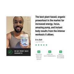 Beet Root Pre Workout Powder Organic Snap Supplements Nitric Oxide Booster 8.8oz