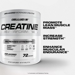 Micronized Creatine Monohydrate – 72 Servings for Enhanced Endurance & Recovery