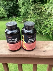 2 Legion Creatine Monohydrate Gummies 150 Count Lemon Drop 5000mg Muscle Gain