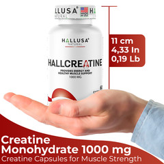 CREATINE Monohydrate – Muscle Growth – Strength, Performance & Recovery – 60 Cap