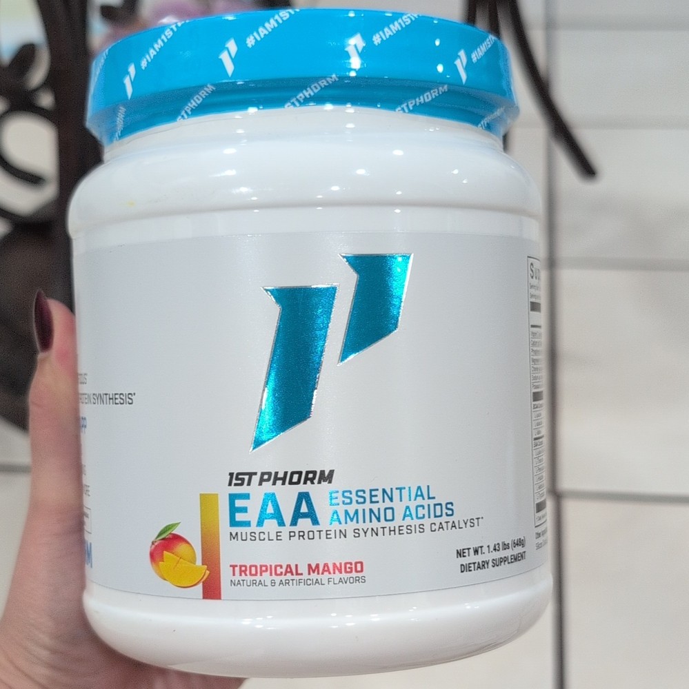 1st Phorm EAA Powder Tropical Mango Gluten Free 60 Servings 1.43 lb