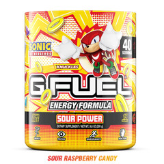 G Fuel Knuckles Sour Power GFuel 40 Servings