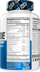 Evlution Nutrition TestMode – Natural Testosterone Booster – 50 Servings