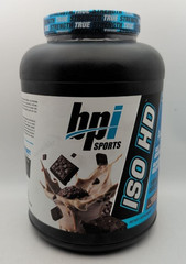 BPI Sports ISO HD Pure Isolate Protein Chocolate Brownie 4.9 Lbs 69 Servings