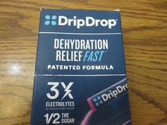 1 DripDrop Dehydration BERRY ~ 8 Electrolyte Drink Mix Sticks EXP 9/2027 SEALED