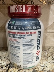 Dymatize ISO100 Hydrolyzed Whey Isolate Protein Powder, Gourmet Vanilla 1.6lb M1