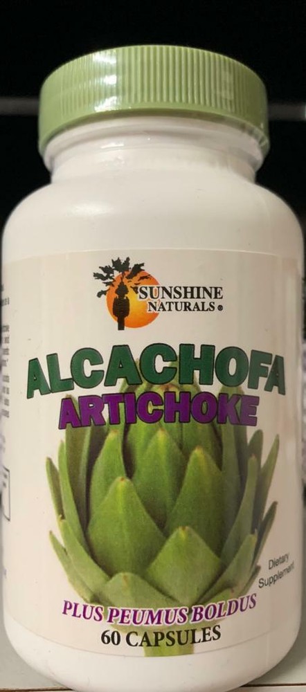 Artichoke 60 capsule extract Capsulas Extract Alcachofa weight loss support