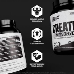 Nutrex CREATINE Monohydrate Bulk Powder Micronized Unflavored 400 Svg 2000 Grams