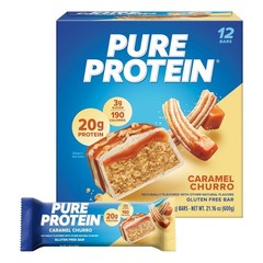 Pure Protein Chocolate Peanut Butter Bars – 20g Protein, Gluten Free