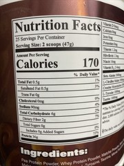 Chimera Protein Pre-Workout Creatine 1175g 41.4oz 36g Protein 170 Calories Per S