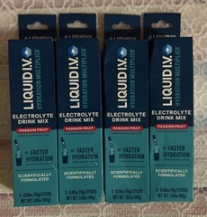 4 Hydration Multiplier Liquid I.V. Electrolyte Passion Fruit BB 04/26 3 – Sticks