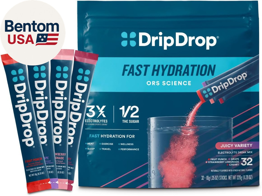 Hydration Packets – Juicy Variety Pack – Single Serve Electrolytes Powder Drink