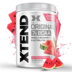 Xtend Original BCAA Powder, 7g BCAAs and 13.2 Ounce (Pack of 1), Watermelon