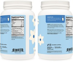 Wellah Grass-Fed Whey Protein Isolate Powder (Vanilla) 30 Servings -100 Calories