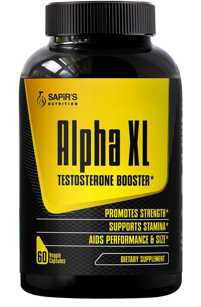 Alpha Testosterone Booster for Men – Increase Size 60 Count (Pack of 1)