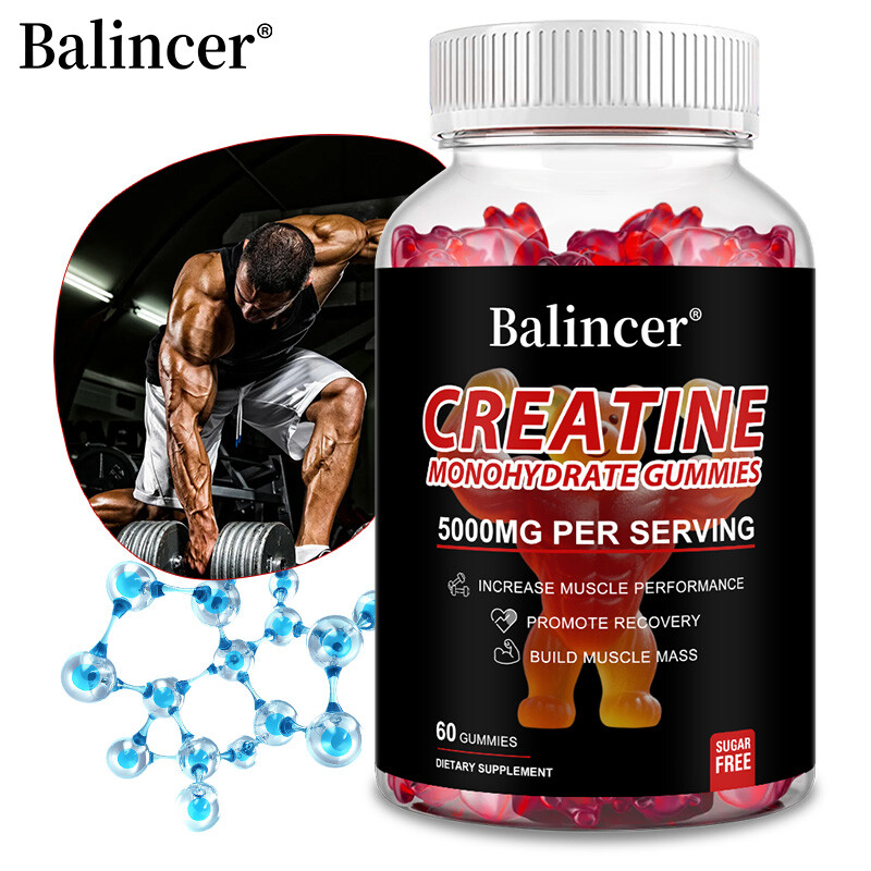 Creatine Monohydrate Gummies – Increase Strength and Build Muscle