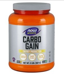 NOW Foods, Carbo Gain 100% Complex Carbohydrate – 2 lbs.