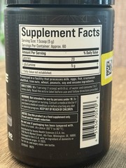 MuscleTech Platinum 100% Glutamine Powder 300g 60 Servings EXP 08/2028 Sealed