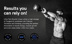 Ultra6 Nutrition Testosterone Booster Liquid Men Women Endurance Fast Absorption