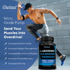 L-Arginin AAKG Nitric Oxide, L-Citrulline, Tribulus, Men’s Health Support