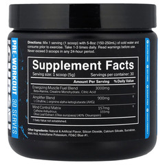 the Curse!®, Pre-Workout, Blue Raspberry, 5.3 Oz (150 G)