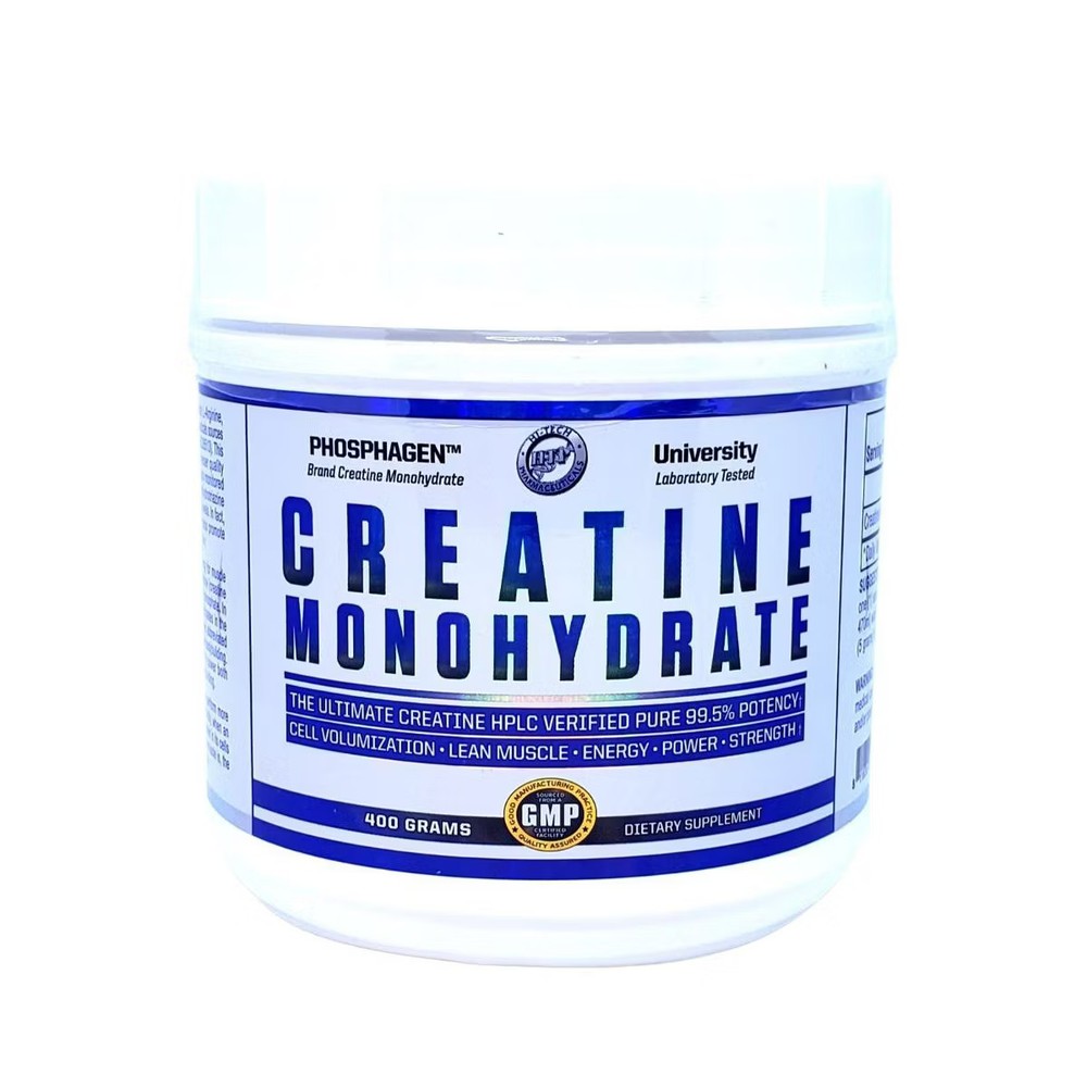 Hi-Tech Pharma Phosphagen Creatine Monohydrate Powder – 400G ( we send samples)