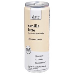 Slate Protein Vanilla Latte RTD 11 Fl Oz (Pack Of 12)