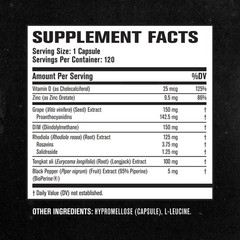 Jacked Factory Androsurge Estrogen Blocker & Natural Testosterone Booster for Me
