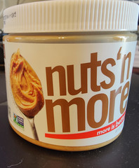 Nuts ‘N More Peanut Protein Superfood Salted Caramel 15 oz 429G. Whey Protein