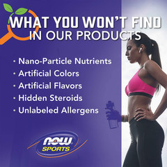 NOW Sports Nutrition, Whey Protein, 26 G with Bcaas, Creamy Vanilla Powder