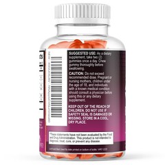 Apple Cider Vinegar Gummies for Weight Loss – Sugar Free 60 Count (Pack of 1)