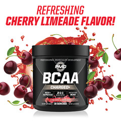 BCAA Charged Amino Acid Drink- Performance – Recovery- Cherry Limeade (30 Serve)