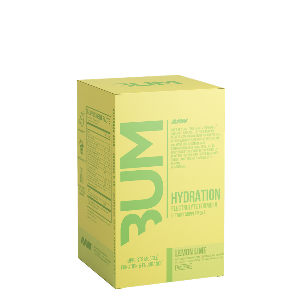 Hydration Electrolyte Formula – Lemon Lime (20 Stick Packs)