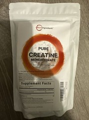 Creatine Monohydrate Powder 500 Grams (1.1 LBS), 5000mg Per Serv, Micronized …