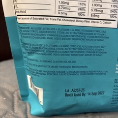 Liquid IV Hydration Multiplier Sugar-Free Lemon Lime White Peach 30 Sticks