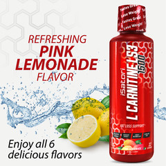 L-CARNITINE LS3 1500 Fat Loss – Metabolism – Pink Lemonade 1500mg (32 Servings)