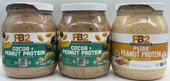 3PK PB2 Plant Protein Powder ~ Peanut & Cocoa and Pure Peanut ~ 32 OZ EA ~SEALED