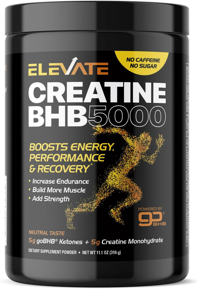 Micronized Creatine Monohydrate Powder – Stim Free Pre Workout with Creatine 5g