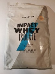 MyProtein Impact Whey Isolate Protein Powder Vanilla 2.2 lbs 40 Servings
