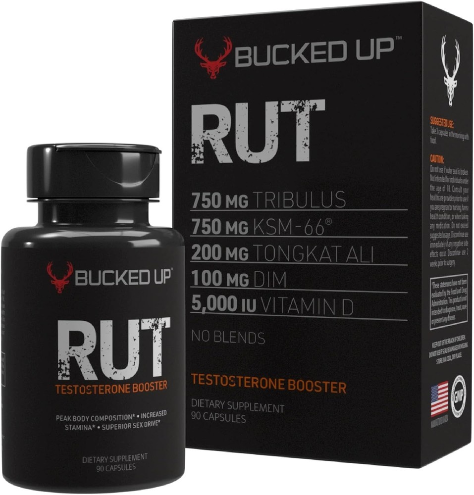 Bucked Up RUT Testosterone Booster 90 caps (pack of 1