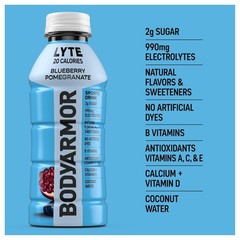 Lyte Sports Drink Low-Calorie Beverage, Blueberry Pomegranate, Coconut Water …